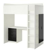 Ikea Stuva Hoogslaper - Bureau en Kast, Ophalen, Zo goed als nieuw, Hoogslaper