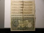 7 stuks 100 Belgische Frank biljetten uit 1919 tot 1931, Ophalen of Verzenden, Los biljet