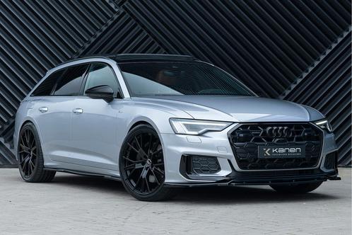 Audi A6 Avant 50 TFSI e quattro S-Line ACC Pano 360 RS-Stoel, Auto's, Audi, Te koop, A6, 360° camera, 4x4, ABS, Achteruitrijcamera
