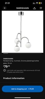 Three Globe Light - Ikea, Huis en Inrichting, Lampen | Vloerlampen, Ophalen, Zo goed als nieuw, Minder dan 100 cm