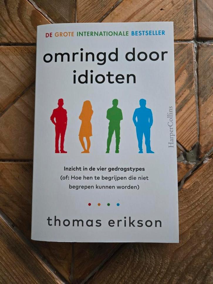 Omringd door idioten - Thomas Erikson, Boeken, Psychologie, Nieuw, Sociale psychologie, Ophalen of Verzenden