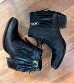 ZGAN Sendra boots met franje zwart mt 37, Sendra, Zwart, Lage of Enkellaarzen, Ophalen of Verzenden