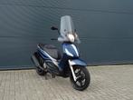 PIAGGIO BEVERLY 350 ABS ASR 2021 Mat Blauw Windscherm, Motoren, Onbekend, Onbekend, Minimaal motorrijbewijs A2, 12 t/m 35 kW