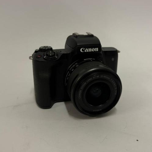 Canon EOS M50 mark II body occasion + 15-45mm Lens | ZGAN, Audio, Tv en Foto, Fotocamera's Digitaal, Zo goed als nieuw