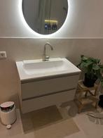 INK Wastafelonderkast - 80x45x52cm - 2 lades - greeploos, Huis en Inrichting, Badkamer | Badkamermeubels, Ophalen, 50 tot 100 cm