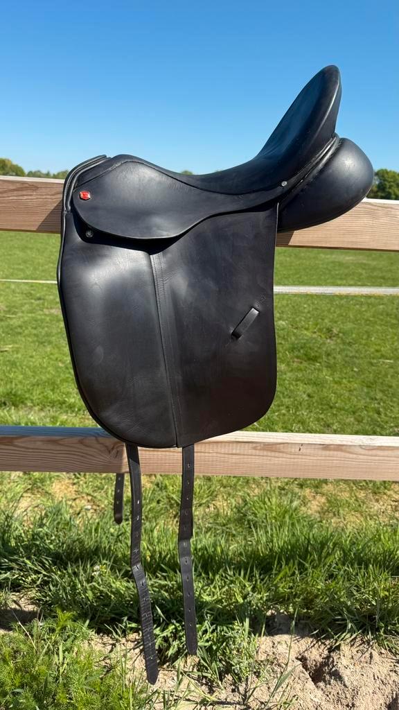 Albion SLK 17,5inch MW boom, Dieren en Toebehoren, Paarden en Pony's | Zadels, Gebruikt, Dressuur, Ophalen of Verzenden