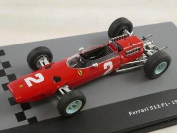 39623: Ferrari 512 F1 - John Surtees - 1965 - Atlas 1:43 beschikbaar voor biedingen