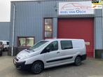 Citroen Jumpy 12 1.6 HDI L2H1 Dubbele cabine Airco, Auto's, Bestelauto's, Voorwielaandrijving, Euro 5, Gebruikt, Zwart