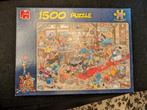 Jan van Haasteren 1500 stukjes de hondenshow, Ophalen, 500 t/m 1500 stukjes, Zo goed als nieuw, Legpuzzel
