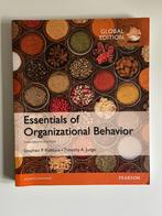 Robins & Judge - Essentials of Organizational Behavior 13e, Boeken, Schoolboeken, Gelezen, Overige niveaus, Ophalen of Verzenden