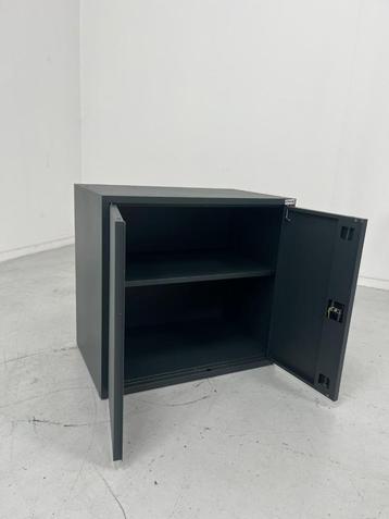 Archiefkast Draaideur - Grijs - 2x besch - PovagTweedeLeven beschikbaar voor biedingen