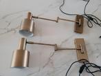 2x Wandlamp Nordin Karwei goud/messing metaal, Ophalen, Zo goed als nieuw, Metaal