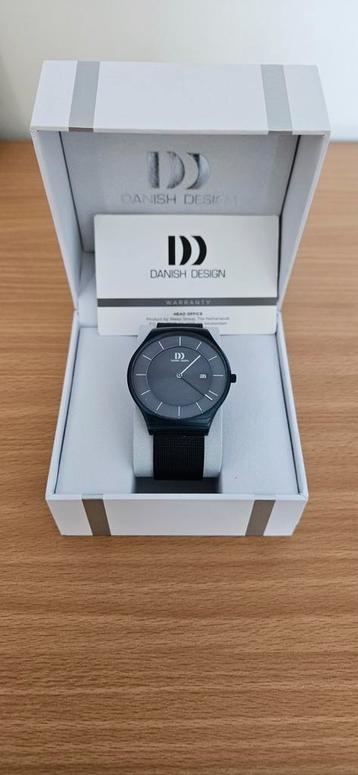 DANISH DESIGN HERENHORLOGE IQ69Q1259. NIEUW, 1X GEDRAGEN.  beschikbaar voor biedingen
