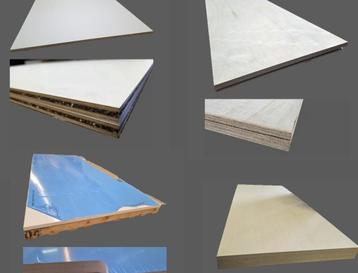  Aanbieding – Diverse plaatmaterialen beschikbaar voor biedingen