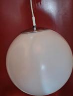 Grote Acrylic pmma Bol lamp e27, chrome 40cm dia 240 hoog, Gebruikt, Design, Ophalen of Verzenden, Overige materialen