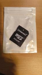micro SD card adapter, Verzenden, Nieuw, Intenso