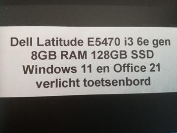 Laptop Dell Latitude E5470 beschikbaar voor biedingen
