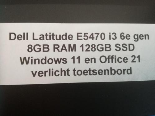 Laptop Dell Latitude E5470, Computers en Software, Windows Laptops, Refurbished, 14 inch, SSD, 2 tot 3 Ghz, 8 GB, Qwerty, Met videokaart