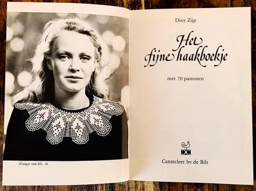 Het Fijne Haakboekje - Diny Zijp - Nieuw ISBN: 19 213 0880 0, Hobby en Vrije tijd, Breien en Haken, Nieuw, Haken, Patroon of Boek