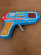 Vintage Tinnen Space Gun - Werkend!, Ophalen of Verzenden