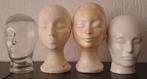 Mannequin etaleer etalage hoofd pruik pet helm koptelefoon, Antiek en Kunst, Curiosa en Brocante, Ophalen
