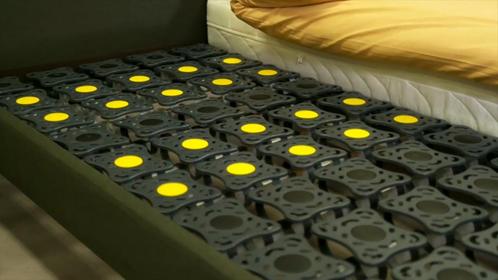 3x Schotel bedbodem Discflex (van BeterBed Select) 90x200cm, Huis en Inrichting, Slaapkamer | Matrassen en Bedbodems, Nieuw, Bedbodem