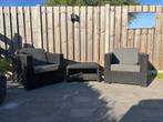 Mooie grote tuin loungeset, Verzenden, Zo goed als nieuw, Loungeset, Bank