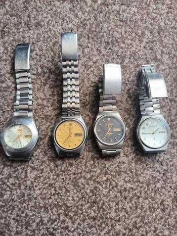 Horloges seiko citizen orient  beschikbaar voor biedingen
