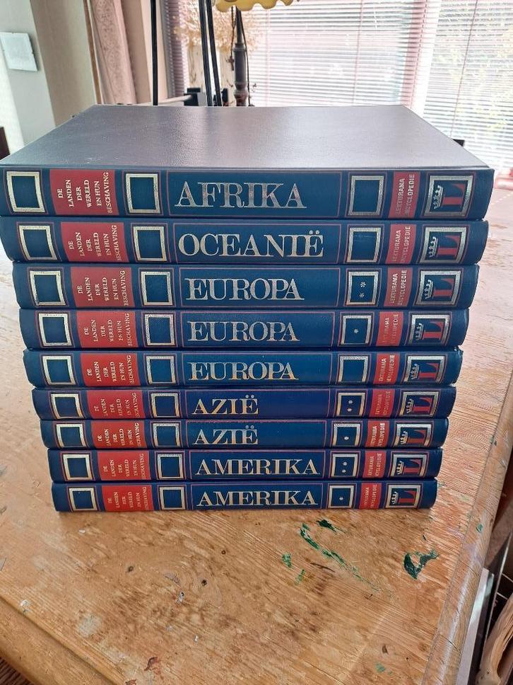 De landen der wereld en hun beschaving, 9 stuks, Boeken, Geschiedenis | Wereld, Gelezen, Overige gebieden, Ophalen