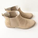 Chelsea boots 40 enkellaarsjes suede beige zand laarsjes, Beige, Ophalen of Verzenden, Zo goed als nieuw