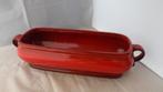 prachtige rode retro  plantenbakken van keramiek, Ophalen of Verzenden, Overige typen