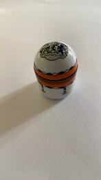 Pillendoosje emaille steinbock handmade in Austria, Antiek en Kunst, Ophalen of Verzenden