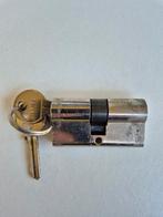 Nino cilinderslot, Ophalen of Verzenden, Zo goed als nieuw, Chroom, Slot