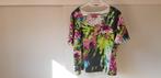 Edgar Vos Dames top XL katoen Maat 50 Tricot T-shirt bloemen, Kleding | Dames, Grote Maten, Gedragen, Shirt of Top, Ophalen of Verzenden