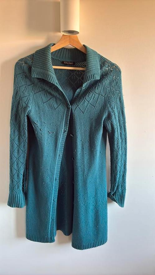 Wollen vest King Louie maat S, Kleding | Dames, Truien en Vesten, Gedragen, Blauw, Ophalen