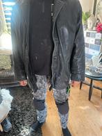 Echt lederen jas xxl, Ophalen of Verzenden, Zo goed als nieuw, Overige maten, Zwart
