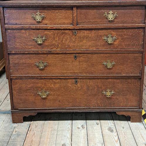 Engelse ladenkast begin 1800 eiken, Antiek en Kunst, Antiek | Meubels | Kasten, Ophalen