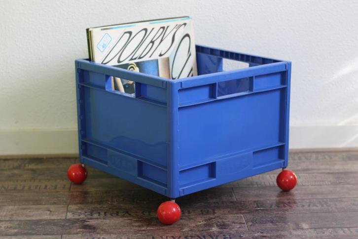 LP bak, platenbak, vinyl platenbak, Verzamelen, Retro, Huis en Inrichting, Ophalen of Verzenden