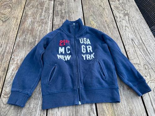 Vest McGregor maat 116 blauw, Kinderen en Baby's, Kinderkleding | Maat 116, Zo goed als nieuw, Jongen, Trui of Vest, Ophalen of Verzenden