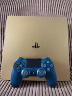 Sony Playstation 4 Slim 2TB Goud, Ophalen, Zo goed als nieuw, Met 1 controller, Slim