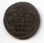 Duitsland Keulen 1/4 Stüber 1767 IK Zeldzamer, Postzegels en Munten, Ophalen of Verzenden, Duitsland