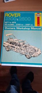 Workshopmanual Rover 2300 en 2600, Ophalen of Verzenden