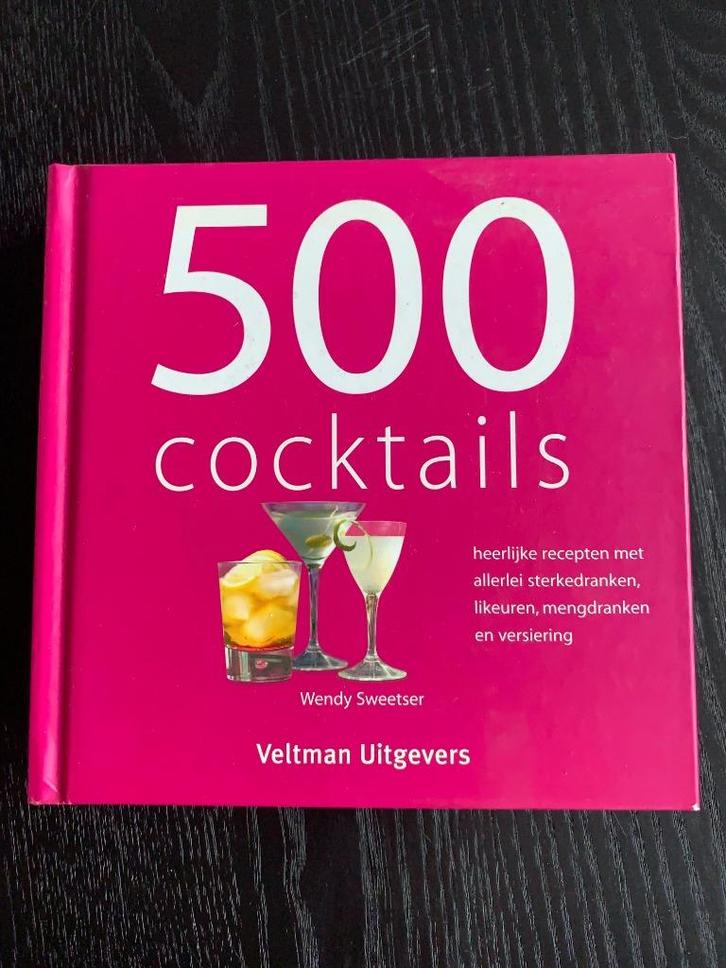 Nieuw: boek "500 cocktails", Boeken, Kookboeken, Nieuw, Ophalen of Verzenden