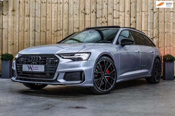 Audi A6 Avant 55 TFSI e Quattro S-Line *Pano*RS-Stoelen*360, Auto's, Audi, Bedrijf, Te koop, A6, 360° camera, 4x4, ABS, Achteruitrijcamera