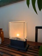 Vintage glassteen tafel lamp, wandlamp, buitenlamp, Huis en Inrichting, Ophalen of Verzenden, Zo goed als nieuw, Vintage / modern / midcentury