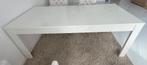 Hoogglans witte eettafel 190x87x78, Huis en Inrichting, Tafels | Eettafels, Ophalen, Gebruikt, 150 tot 200 cm, Vier personen