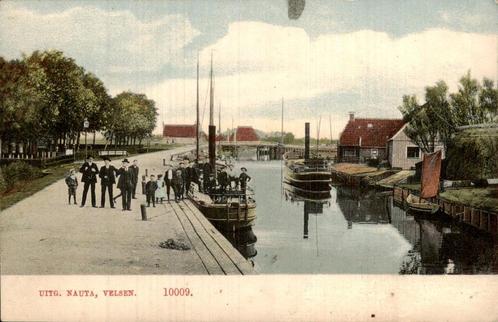 velsen ., Verzamelen, Ansichtkaarten | Nederland, Ongelopen, Noord-Holland, Voor 1920, Verzenden