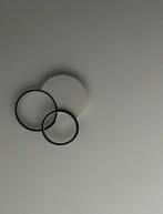 Moderne Plafondlamp met Cirkels, Ophalen, Zo goed als nieuw, Kunststof, Minder dan 50 cm
