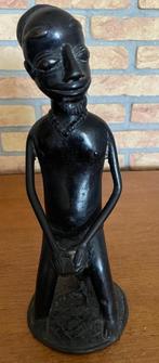 Brons beeld man Afrika 2065 gram (oude patina, vintage), Antiek en Kunst, Antiek | Koper en Brons, Ophalen of Verzenden, Brons