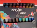 nieuwe 20 tubes 30 ml acrylverf / matte finish - Artist, Ophalen, Nieuw, Acrylverf